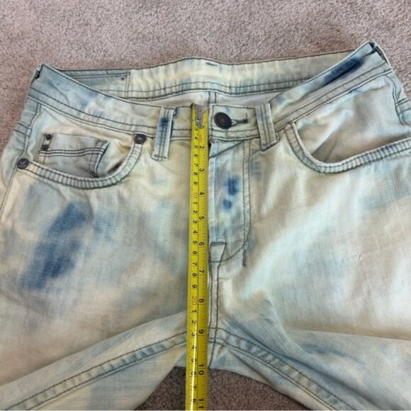 Buffalo David Bitton travis jeans acid wash stone wash - Picture 10 of 13